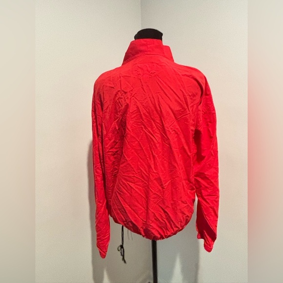 BMW Lifestyle M3 Vintage 90’s Red Kangaroo Pocket Snap Windbreaker Jacket M’s S - Picture 4 of 10